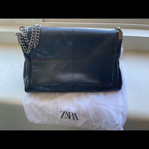Zara handbag classic black